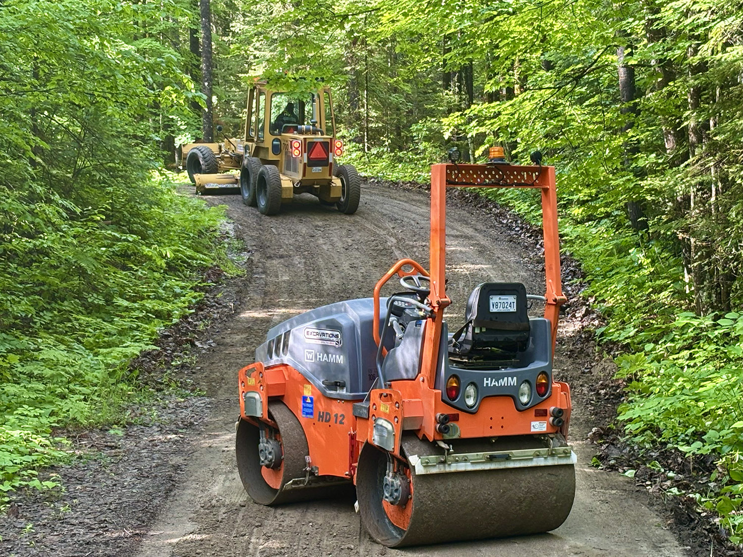 Travaux de nivellement