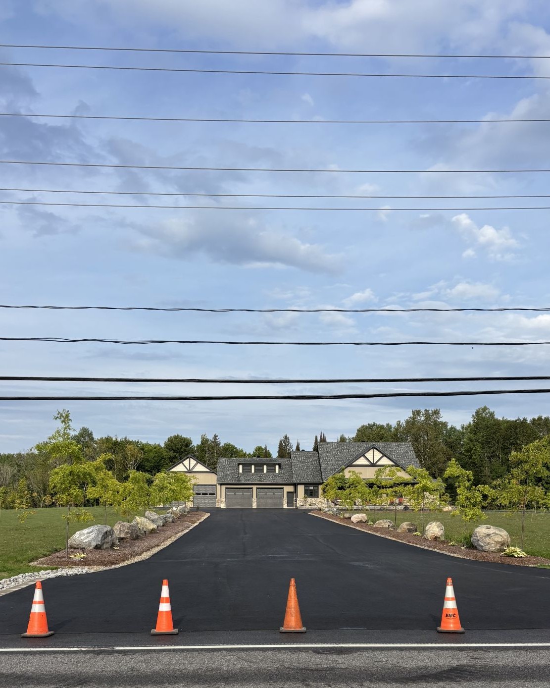 Travaux d'asphaltage