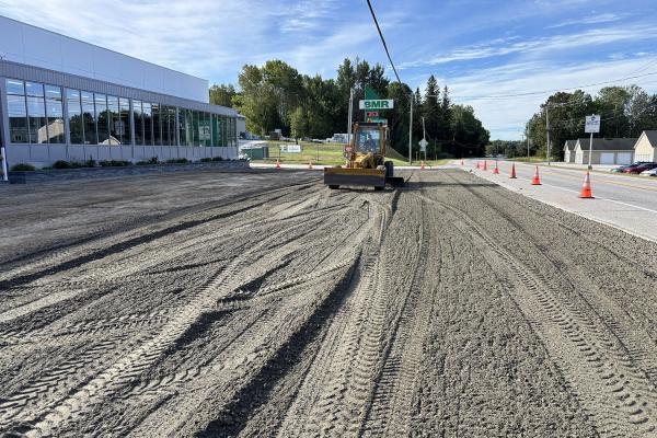 Travaux de nivellement